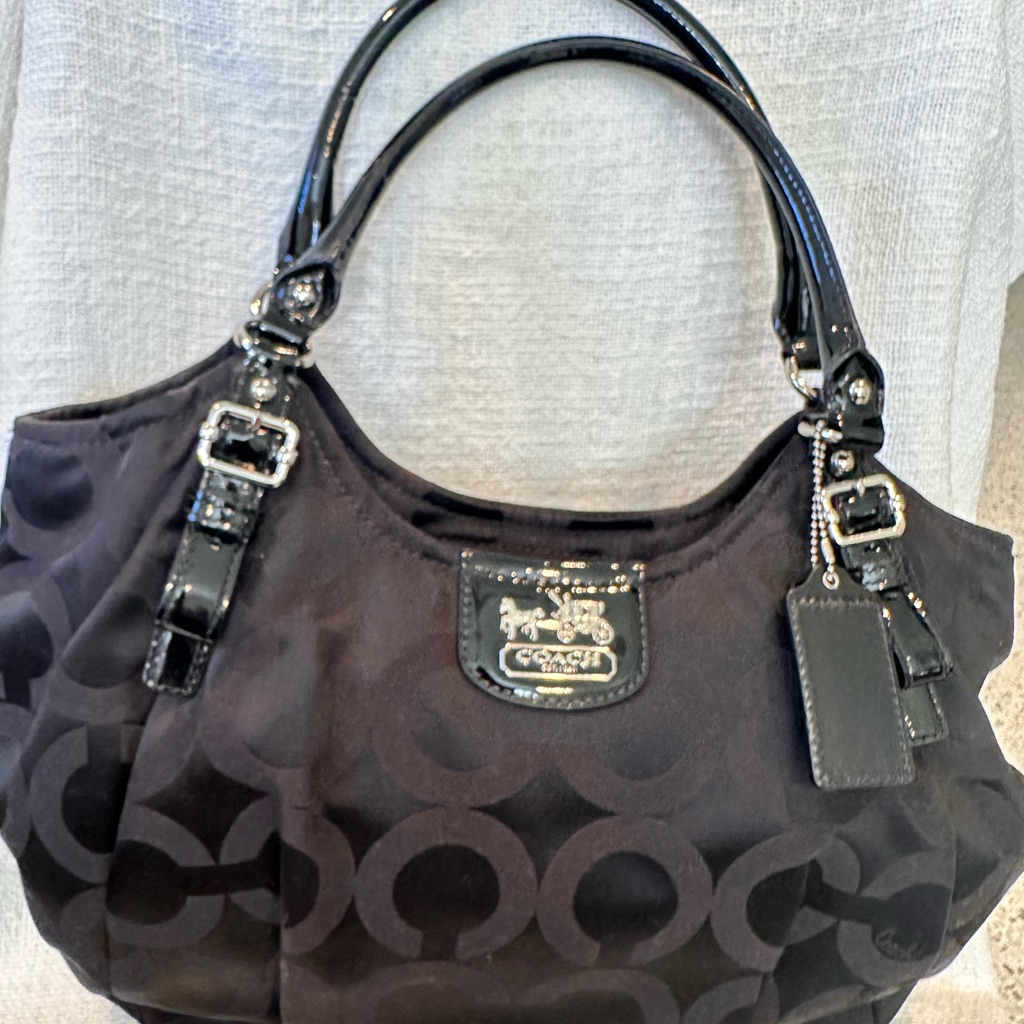 Vintage Coach Sateen Purse